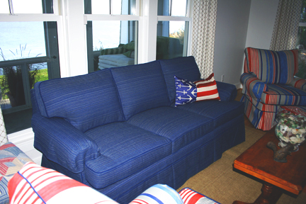 Slipcovers Vs. Upholstery Blog Blue Sofa