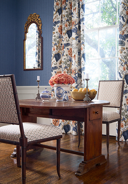 Sew Beautiful, photo by Thibaut, Companions, Josephine Linen, Hill Garden and Coastline.
